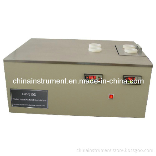Gd-510d Pour Point&Cloud Point Tester for Petroleum Oils